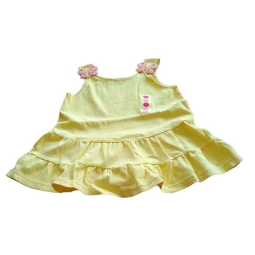 Gymboree Sleeveless Yellow Butterfly Dress Size 7
 New
